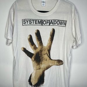 System of a Down tour tee 2011